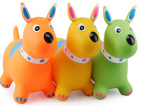 Dog Shape Jumping Cartoon Ride On Toy Hopper