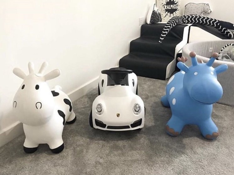 Hopper Ride-on Cow Toy