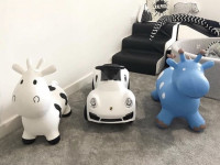Hopper Ride-on Cow Toy